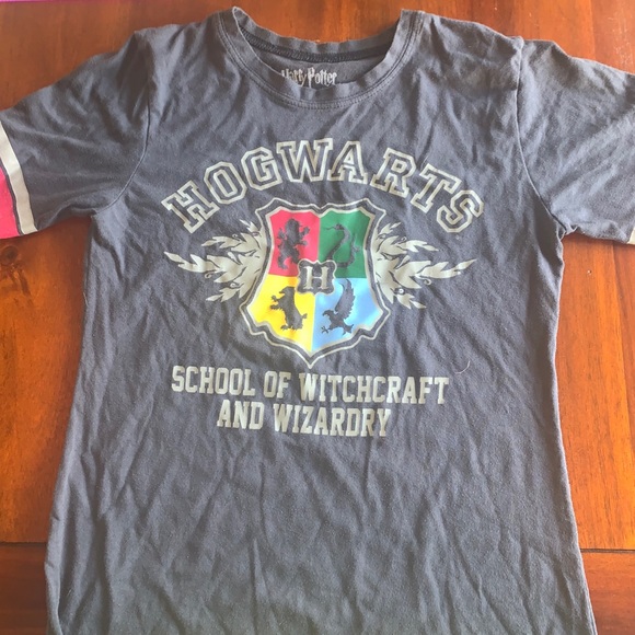 Harry Potter Hogwarts Jersey Tee - Picture 1 of 4